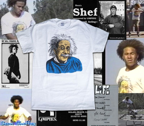 Dear Skating - Sheffy Einstein Tee (White) *SALE